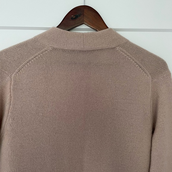 Jenni Kayne Cashmere Sweater Coat Cardigan Blush Small - Picture 6 of 9